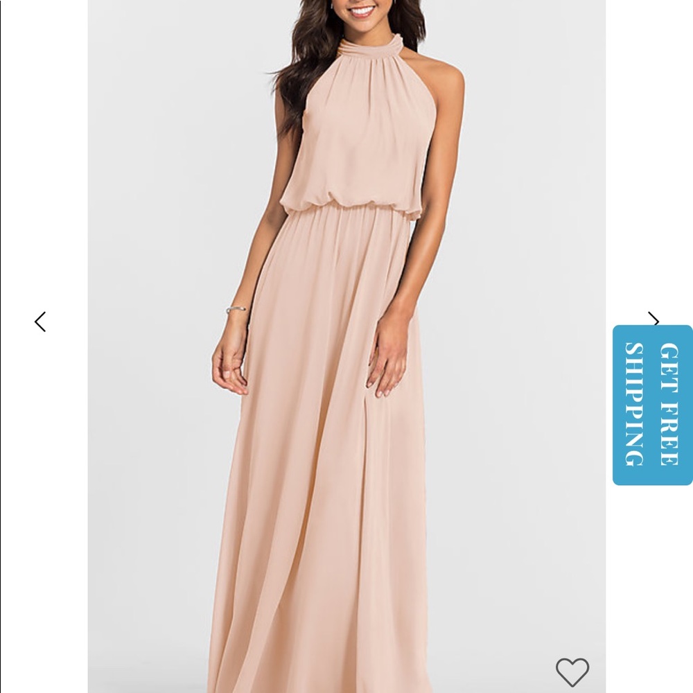 Kleinfeld bridesmaid dress